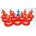 Subbuteo Andrew Table Soccer Olympiacos Uefa Conference League kit on WSB Professional bases